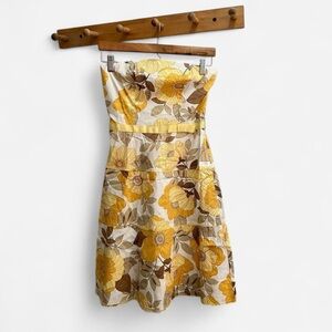 Yellow Floral Dress